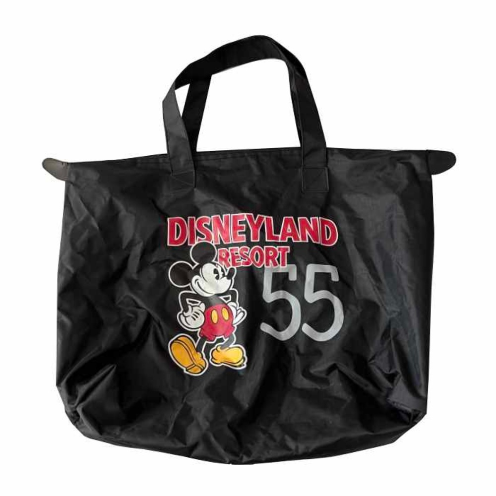Disneyland Resorts‎ 55 Black Zip Close Packable Tote Bag